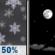 Tonight: Chance Light Snow then Mostly Clear